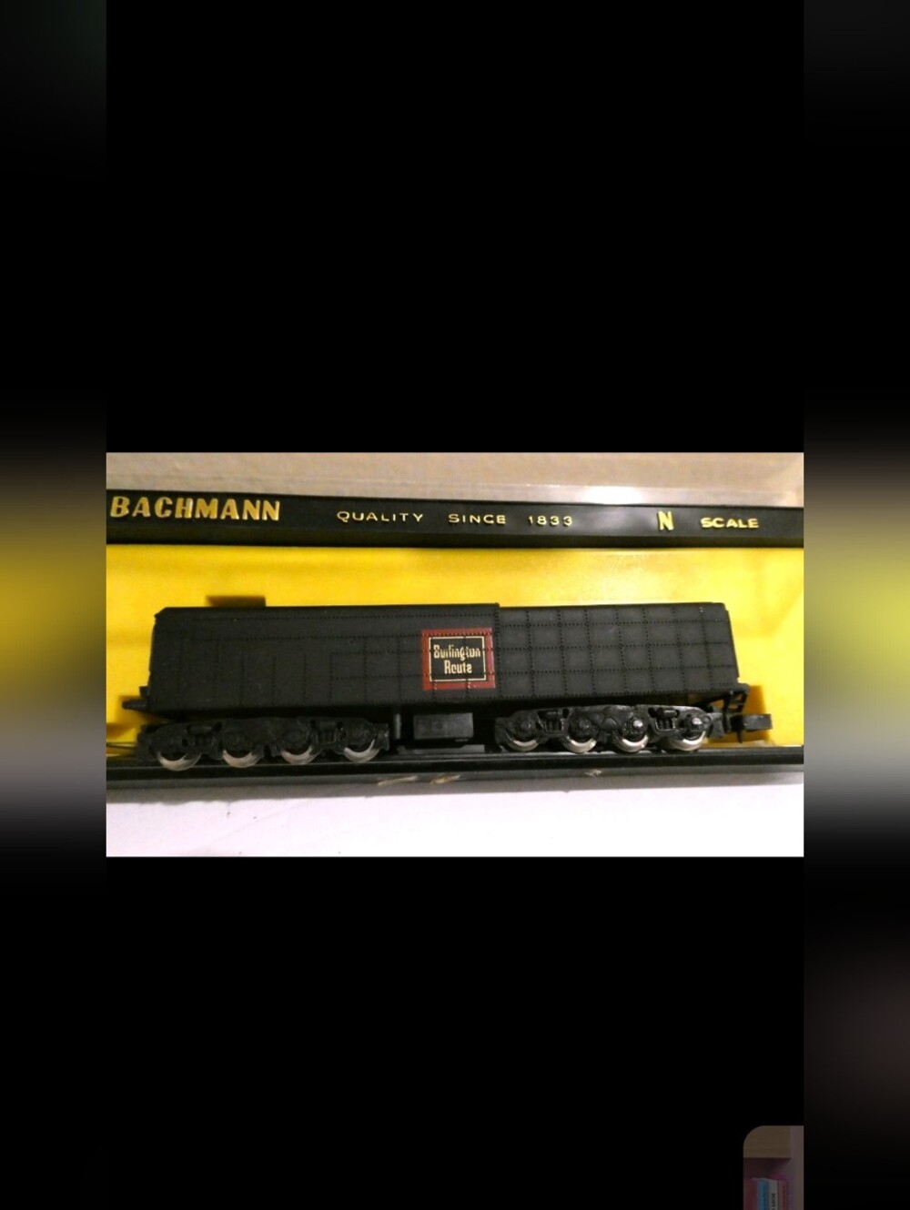 N Scale Bachmann 4-8-4 Northern C B & Q Burlington Steam Engine Locomotive 5605